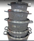 10pcs Non-Stick Pots;