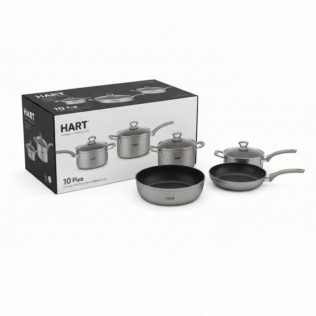 10pcs Hart Pots;