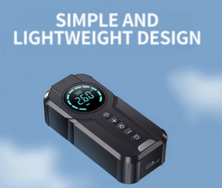 SmartStar Portable Air Pump - simple and lightweight design