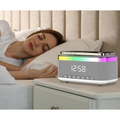 RGB Bedside Clock with wireless charging and speaker - lifestyle shot