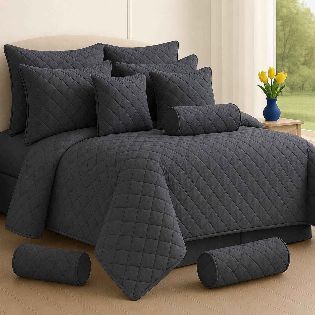 9pcs Comforter Set