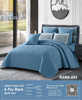Rara 6pcs Super King Quilt Set