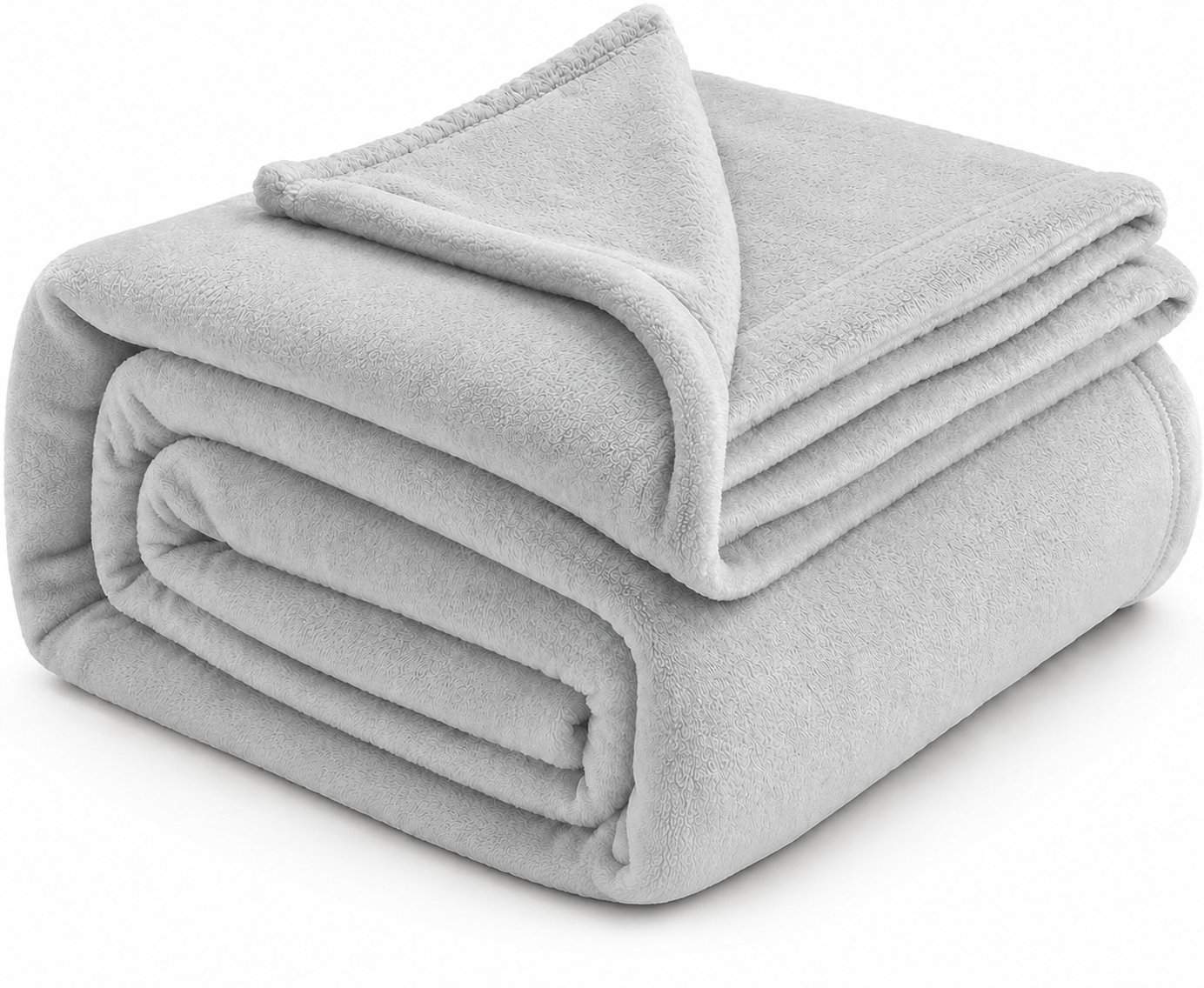 Solid Plush Fleece Throw Blanket 180x200cm