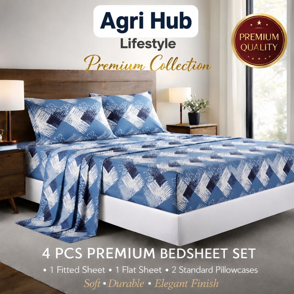 4pcs Premium Bed Sheet Set