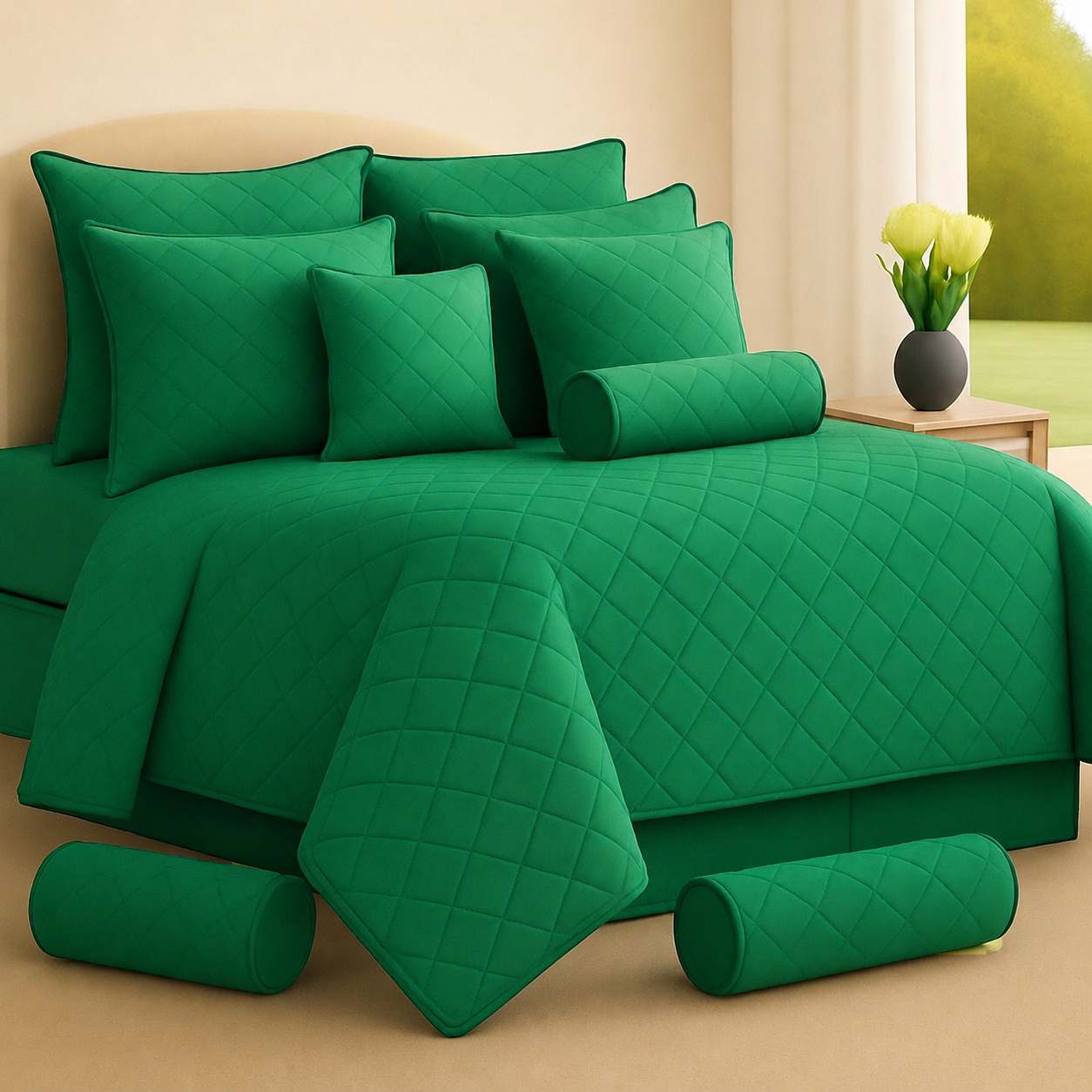 9pcs Comforter Set
