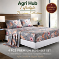 4pcs Premium Bed Sheet Set