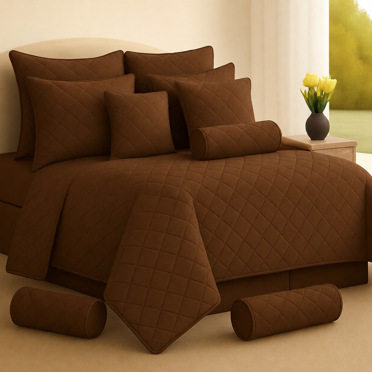 9pcs Comforter Set